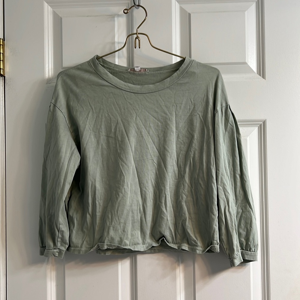 Don’t Ask Why Cropped 3 quarter/ long sleeve